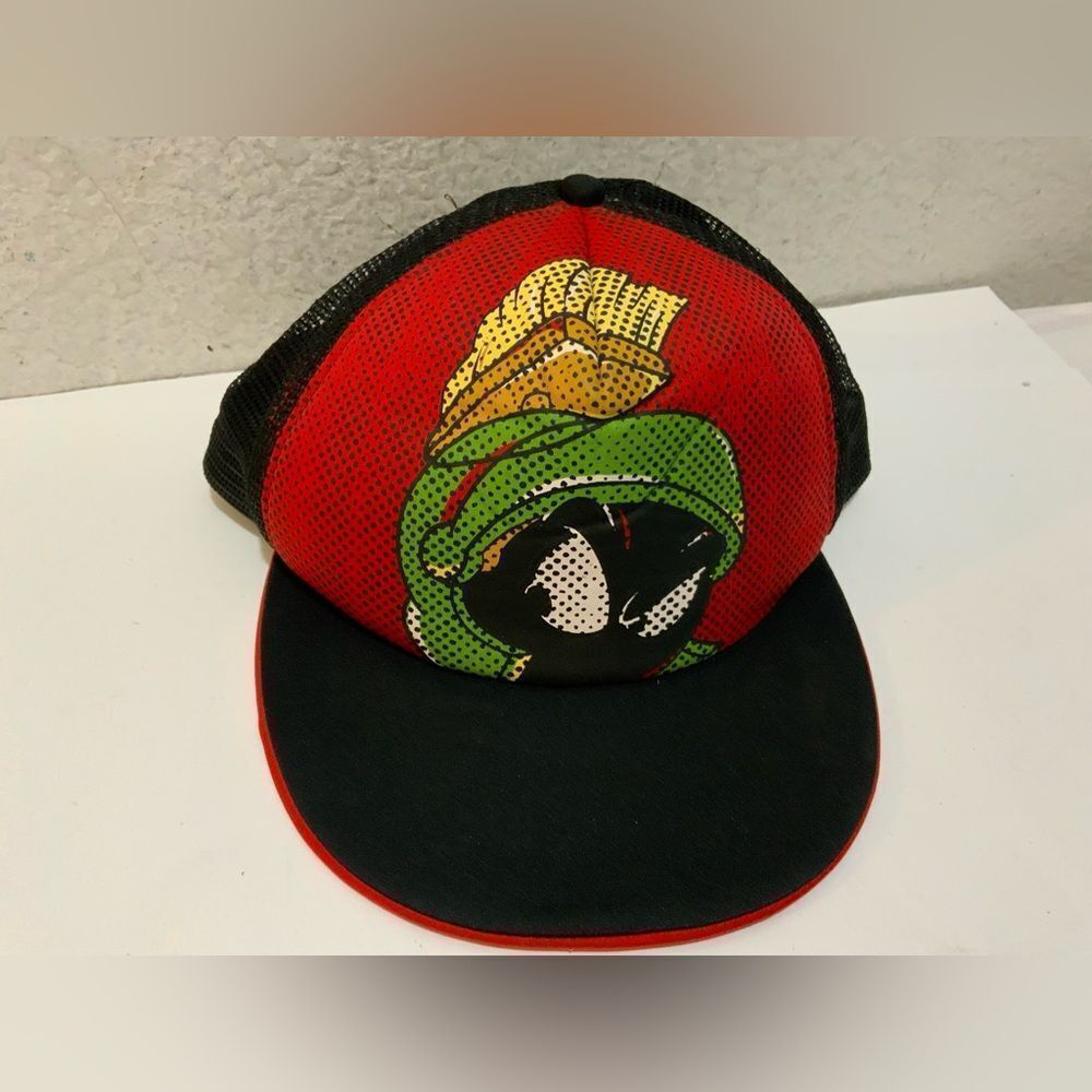 Marvin The Martian Character Themed Adjustable Snapback Cap/Hat Six flags